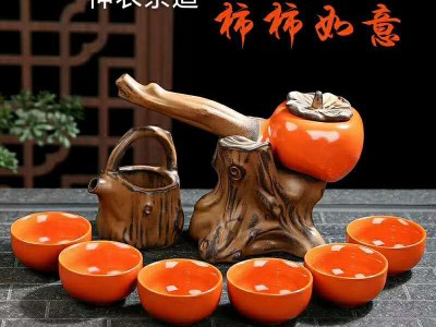 神农茶道：柿柿如意自动茶具图3
